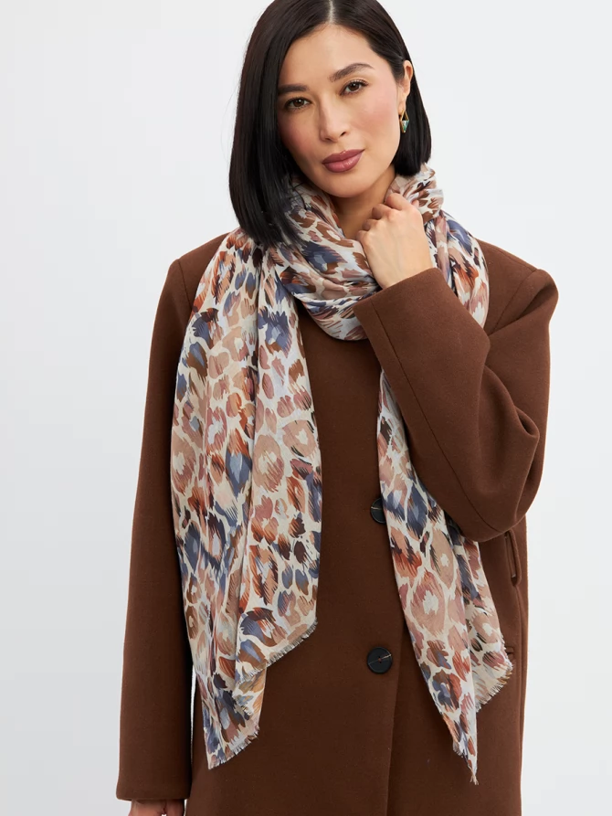 Палантин женский KSH25-1251-2