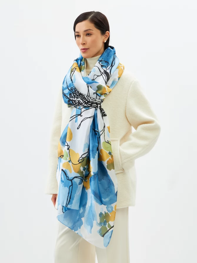 Палантин женский D2-1351-3