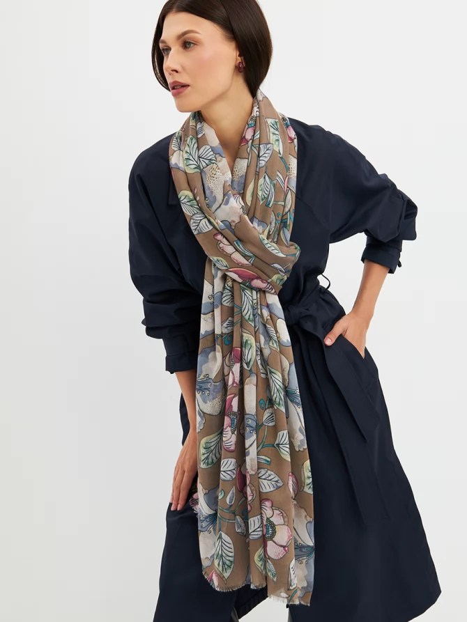 Палантин женский KSH25-K1258