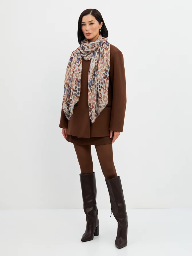 Палантин женский KSH25-1251-2