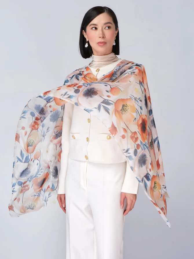 Палантин женский KSH16-127-1