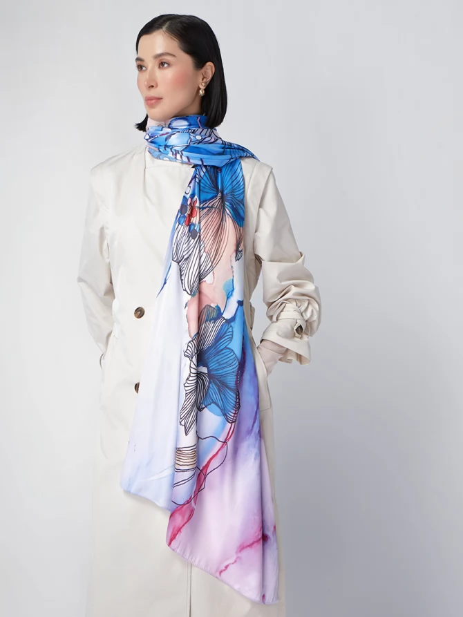 Палантин женский KSH16-1453-2