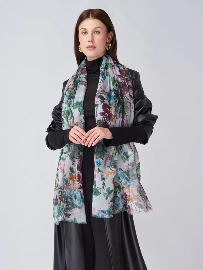 Палантин женский KSH16-122-4