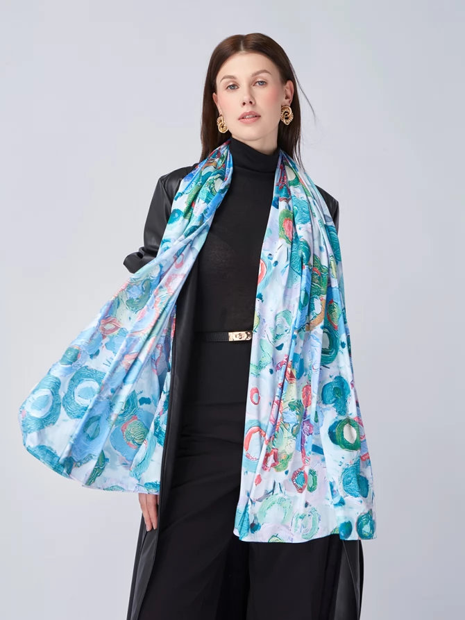 Палантин женский KSH16-14510-3