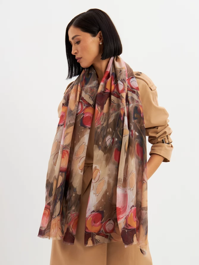 Палантин женский KSH25-1254-3