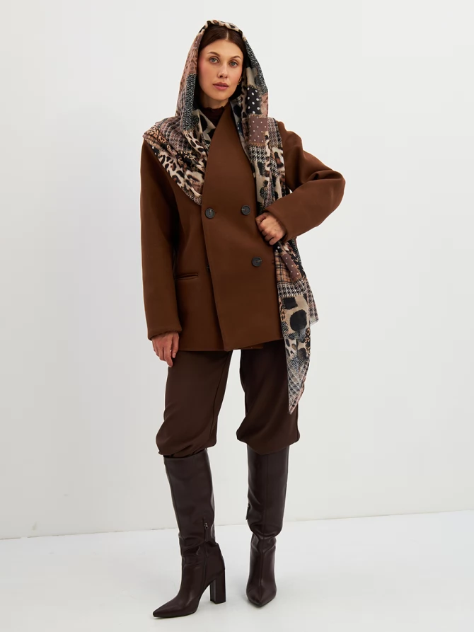 Палантин женский KSH25-K1255