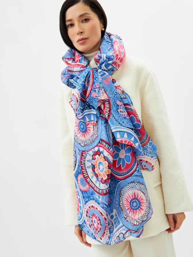 Палантин женский D2-1353-4