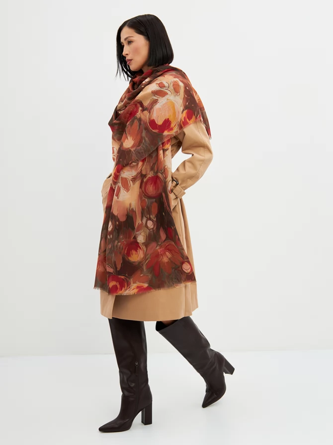 Палантин женский KSH25-1254-4