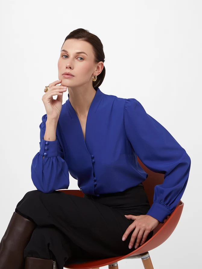 Блузка OD-735-12 электрик