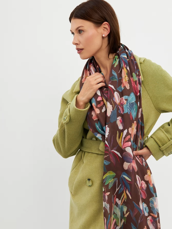 Палантин женский KSH25-1253-4