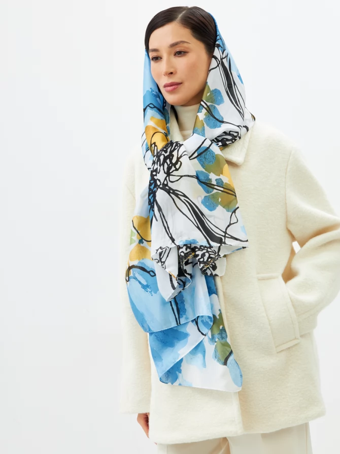 Палантин женский D2-1351-3