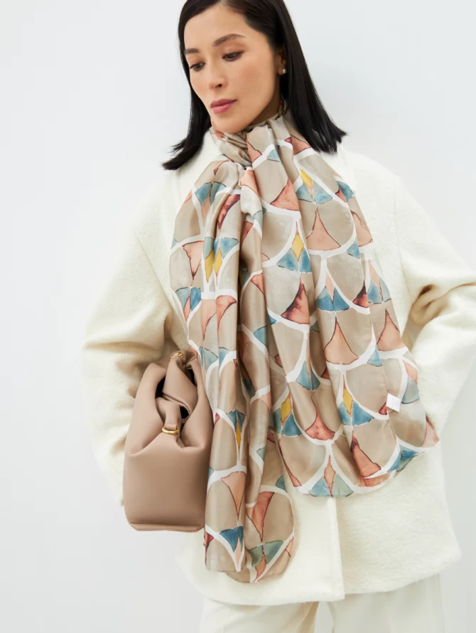 Палантин женский D2-135-1