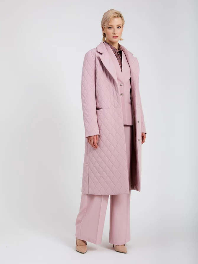 Пальто стеганое