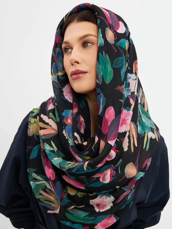 Палантин женский KSH25-1253-1