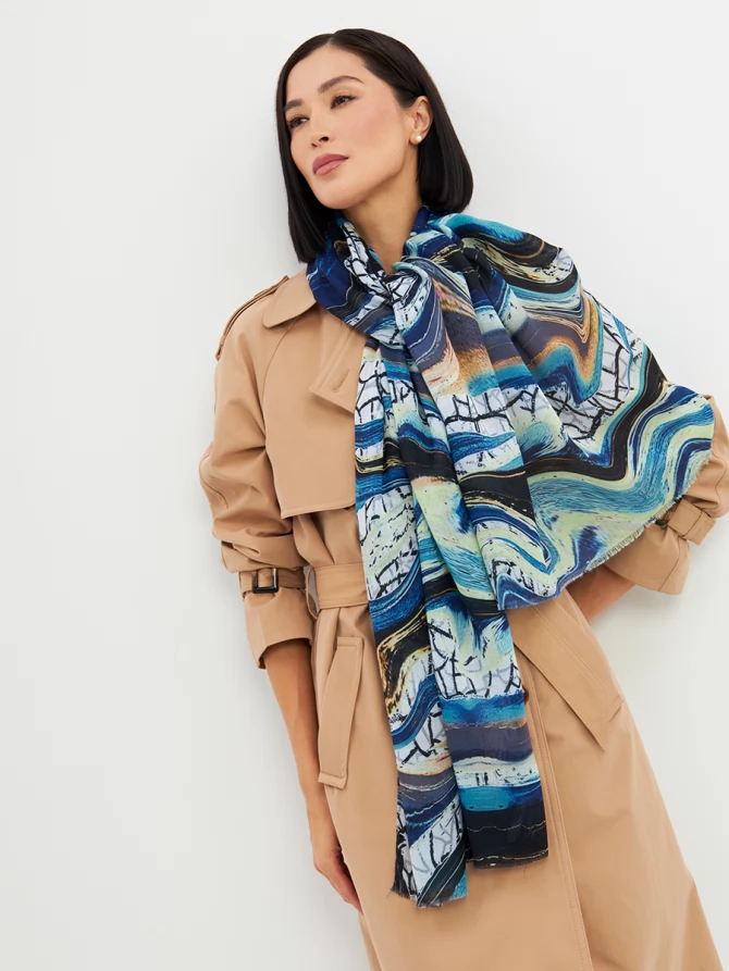 Палантин женский KSH25-K125