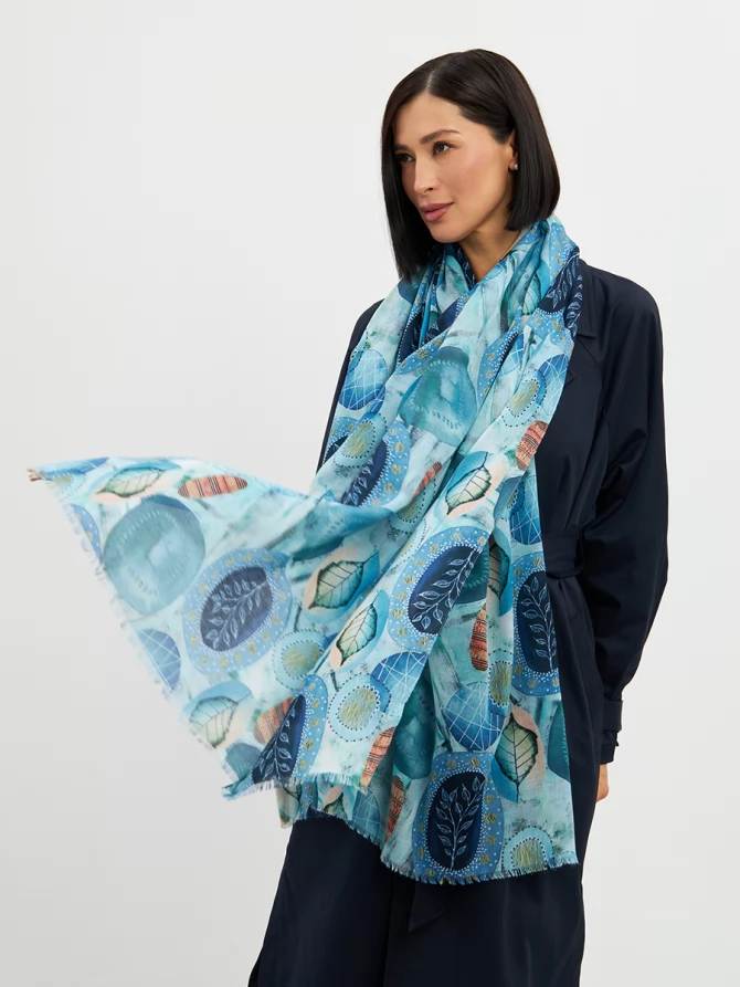 Палантин женский KSH25-K12517