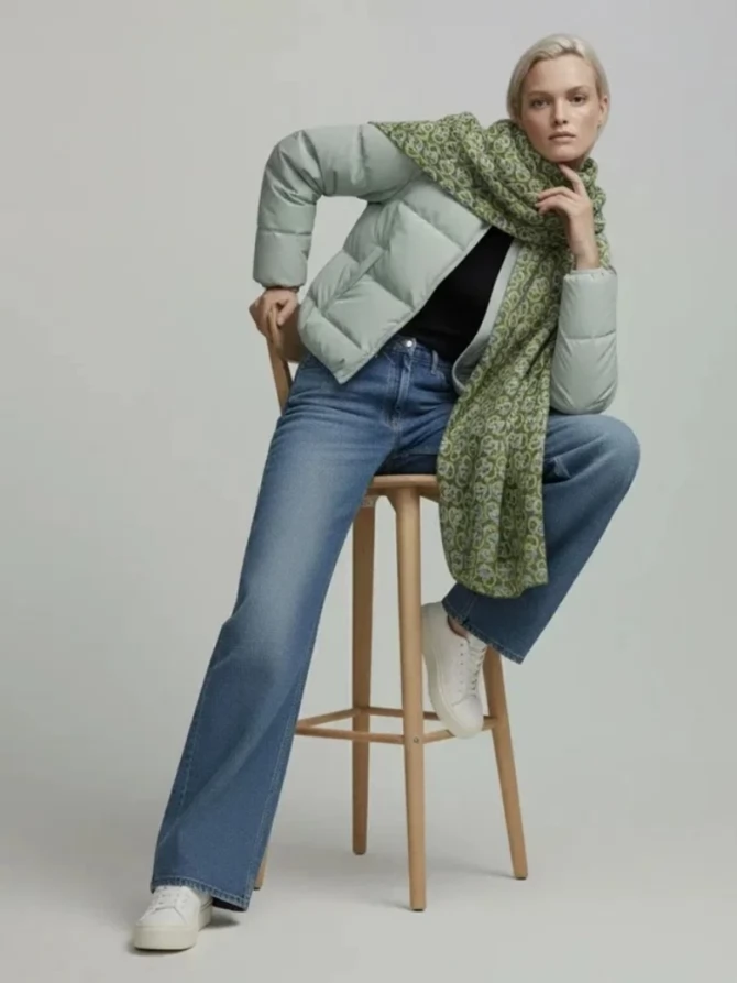 Палантин женский KSH15-1618-4