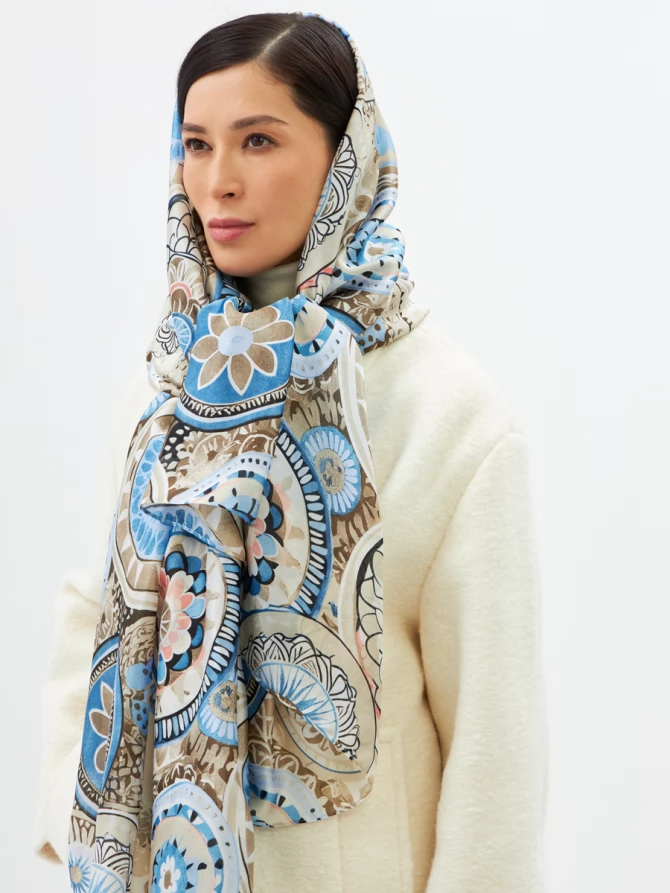 Палантин женский D2-1353-1