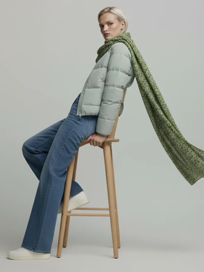 Палантин женский KSH15-1618-4