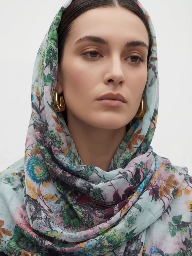 Палантин женский KSH16-122-4