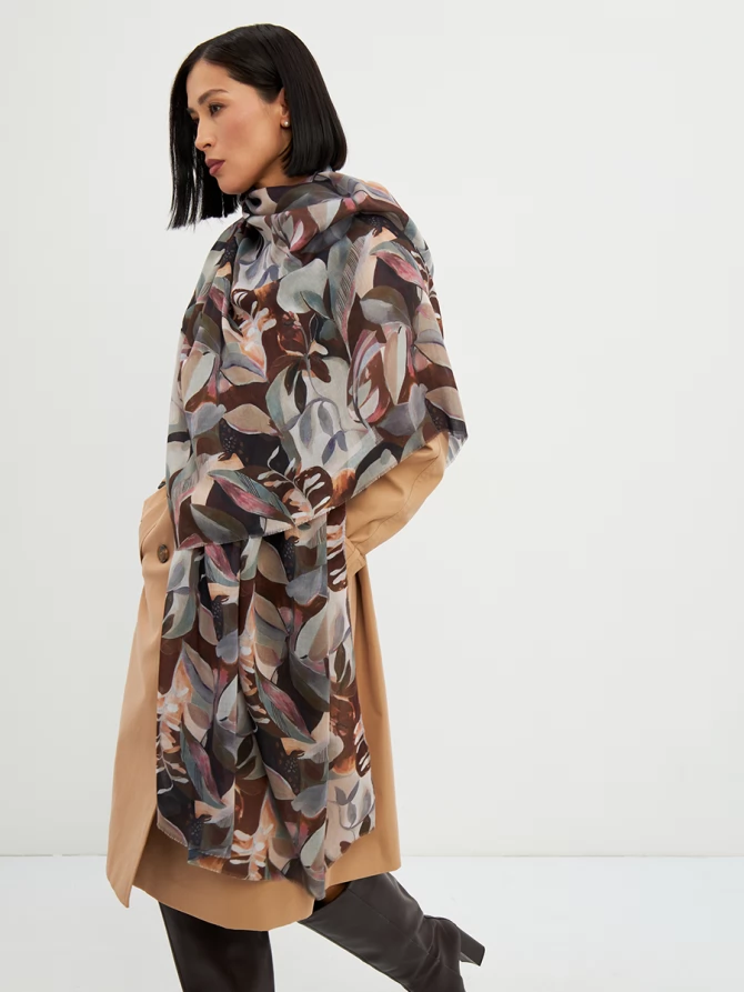 Палантин женский KSH25-1257-6