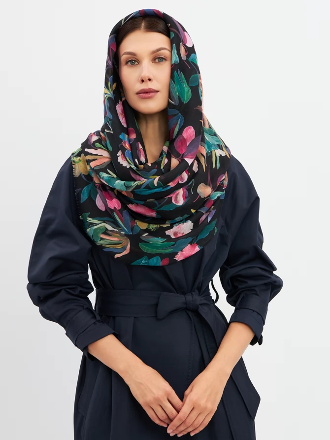 Палантин женский KSH25-1253-1