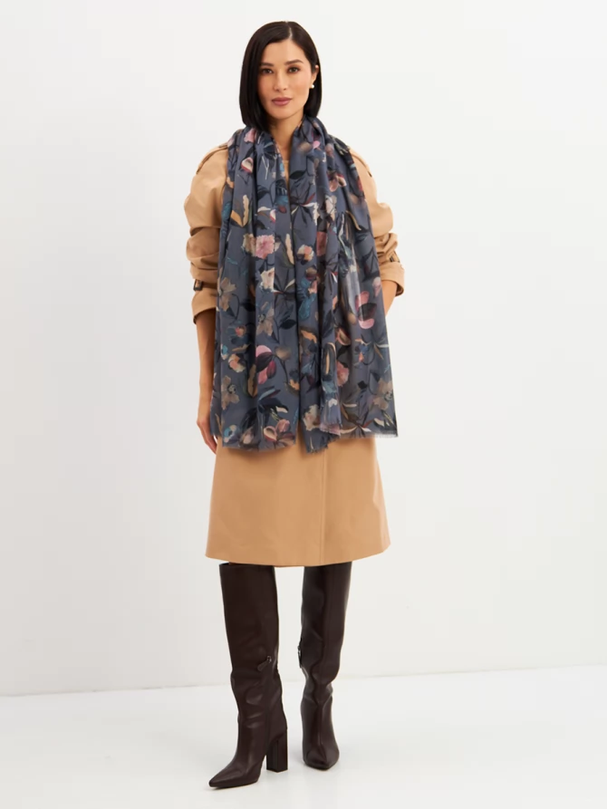 Палантин женский KSH25-1253-8