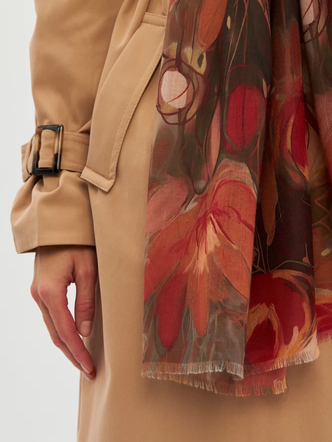 Палантин женский KSH25-1254-4