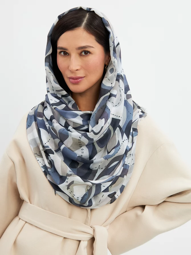 Палантин женский KSH25-K1259