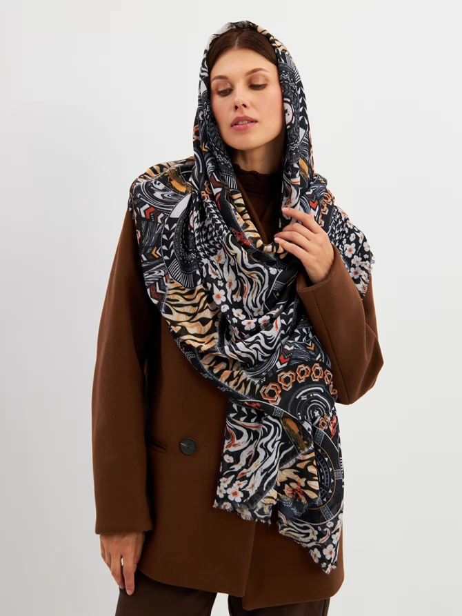 Палантин женский KSH25-K1253