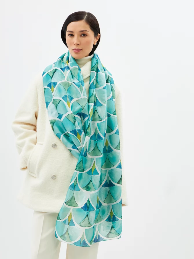 Палантин женский D2-135-2