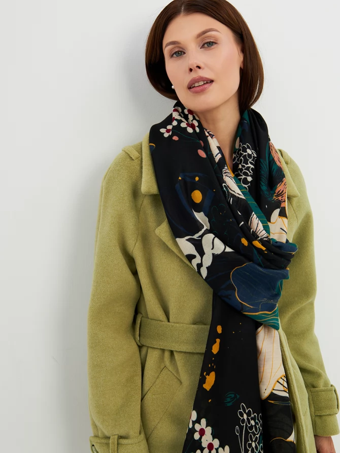 Палантин женский SHU25-10-1