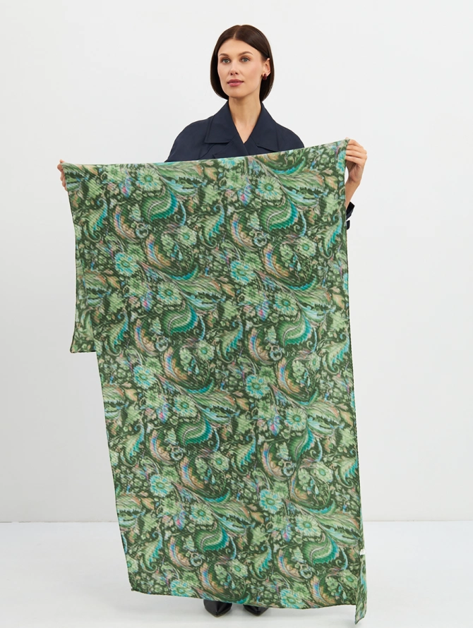 Палантин женский с восточным узором