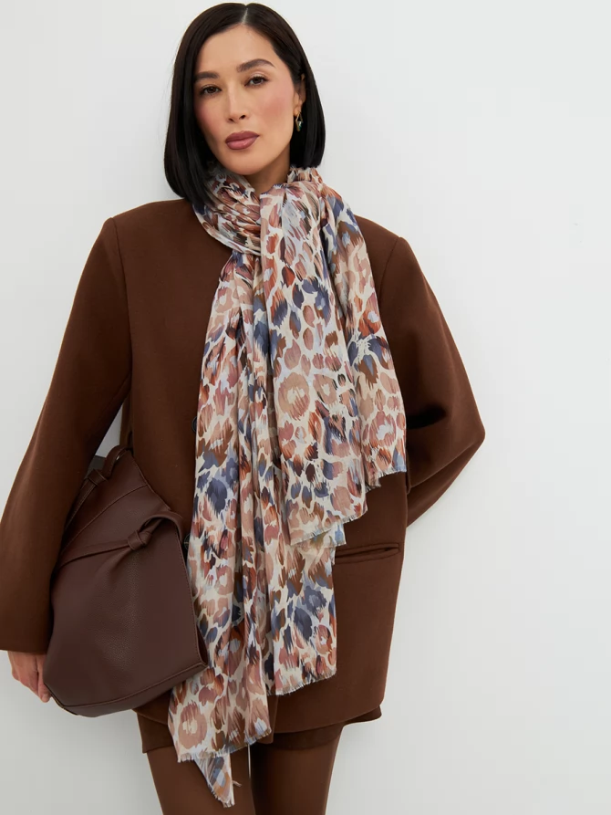 Палантин женский KSH25-1251-2