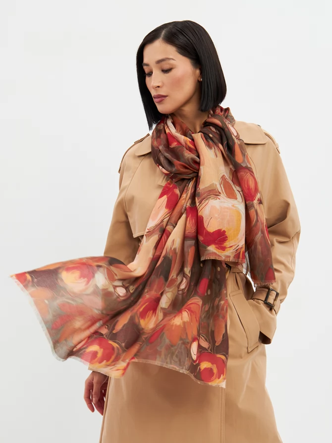 Палантин женский KSH25-1254-4