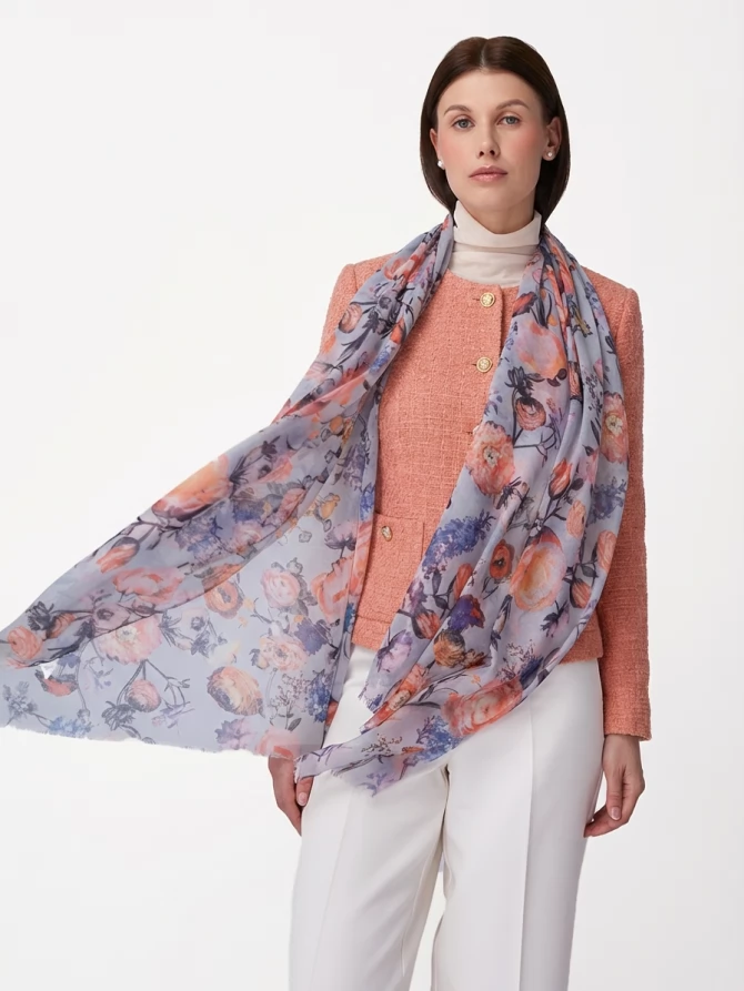 Палантин женский KSH16-12-1