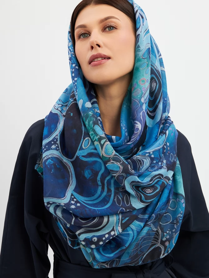 Палантин женский KSH25-K12515