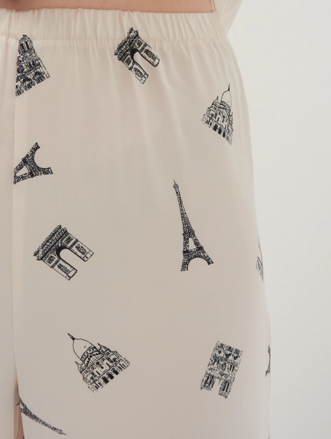 Брюки из армани-шелка