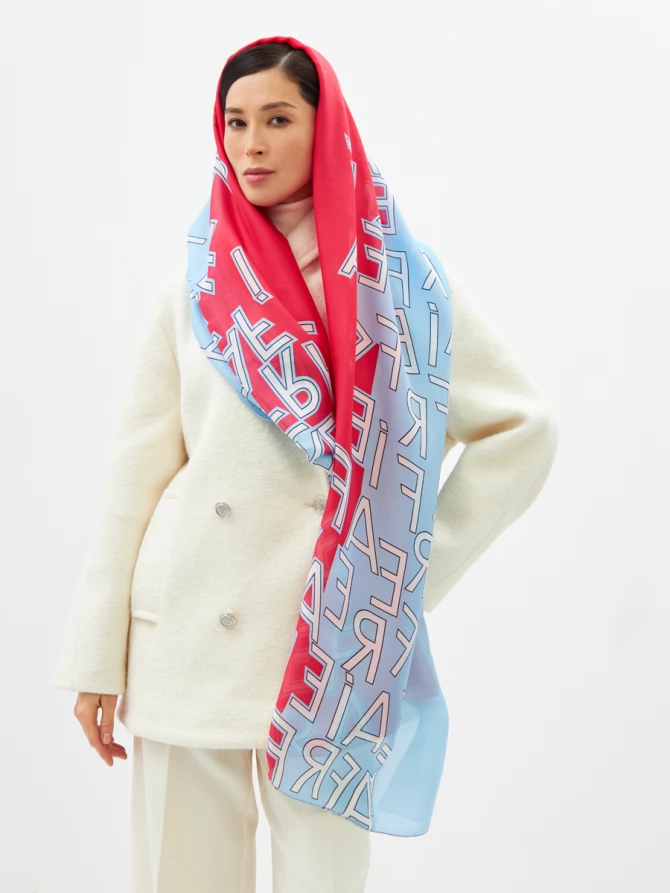 Палантин женский D2-1352-2