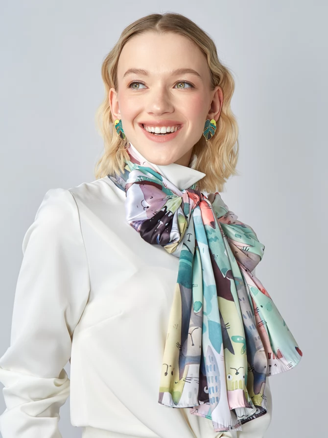 Палантин женский KSH16-145-3