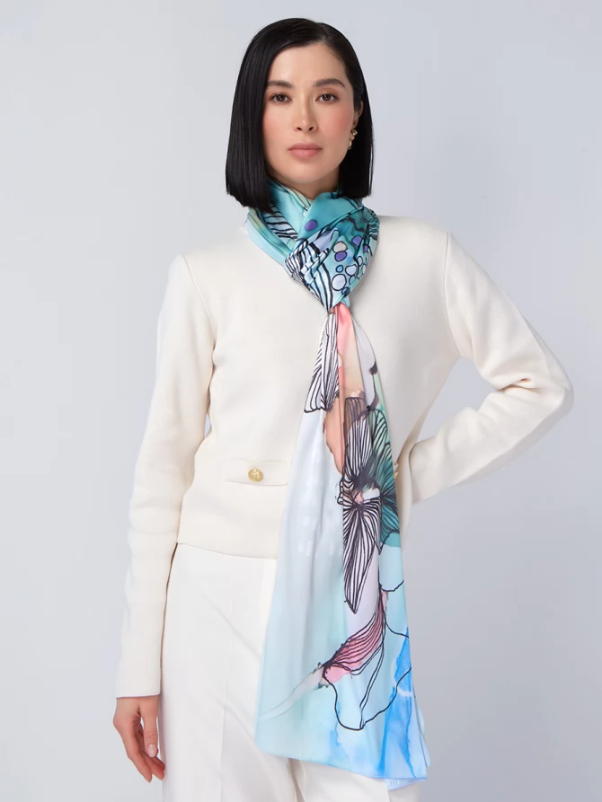 Палантин женский KSH16-1453-4