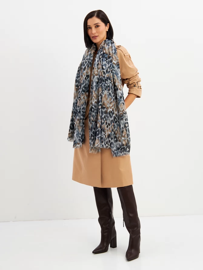 Палантин женский KSH25-1251-1