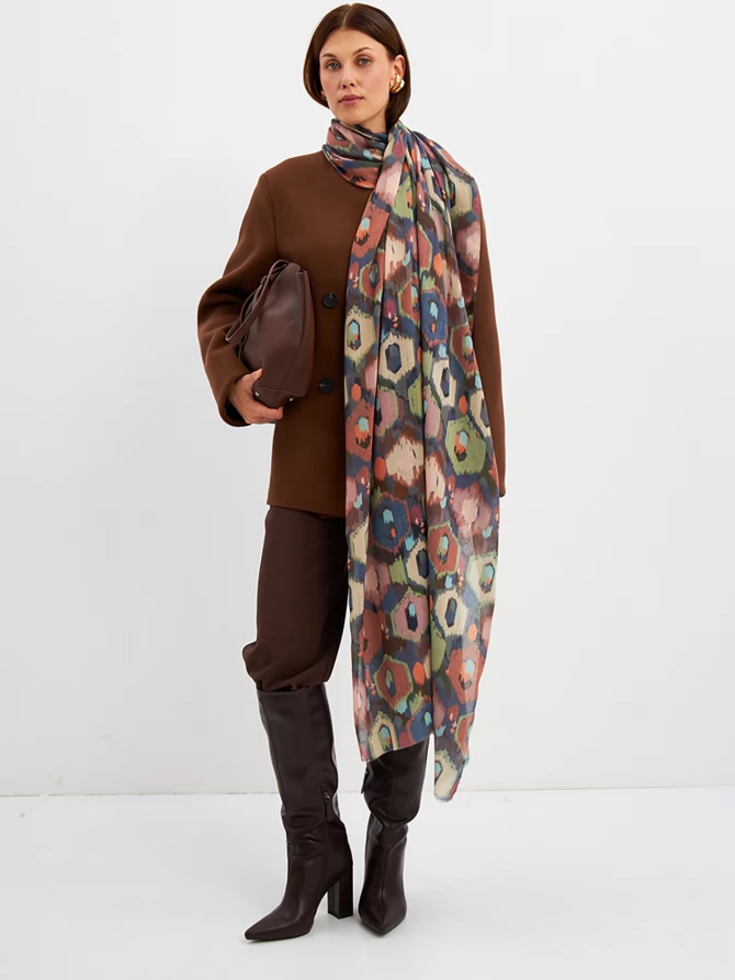 Палантин женский KSH25-K1251