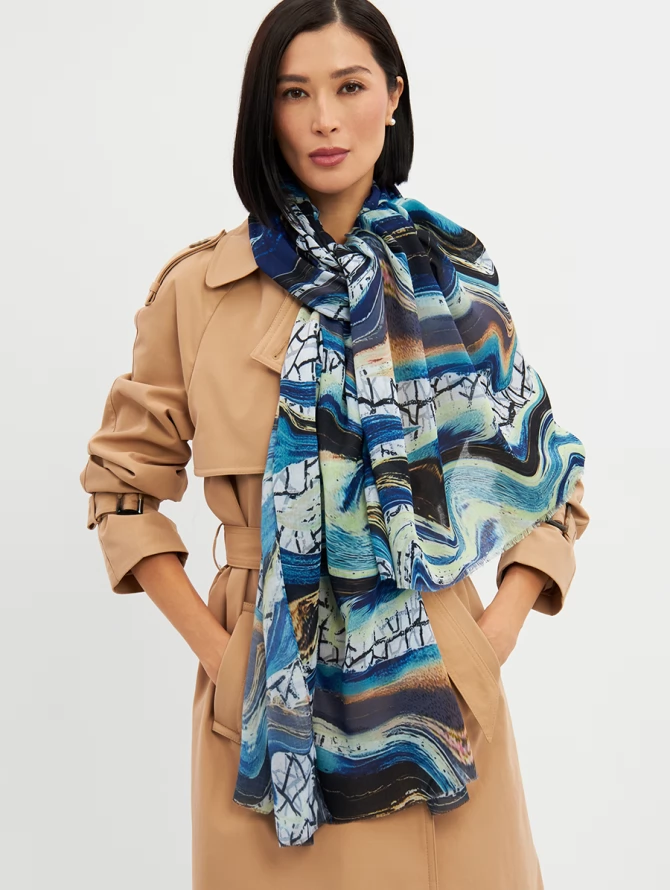 Палантин женский KSH25-K125