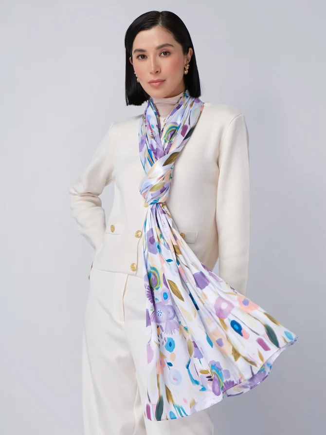 Палантин женский KSH16-1455-2