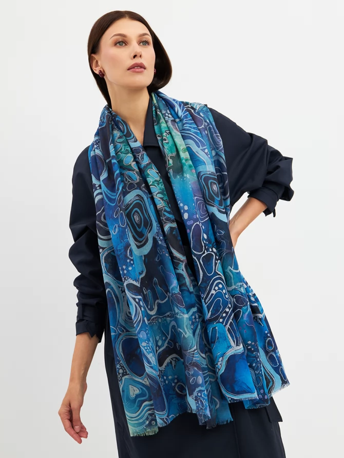 Палантин женский KSH25-K12515