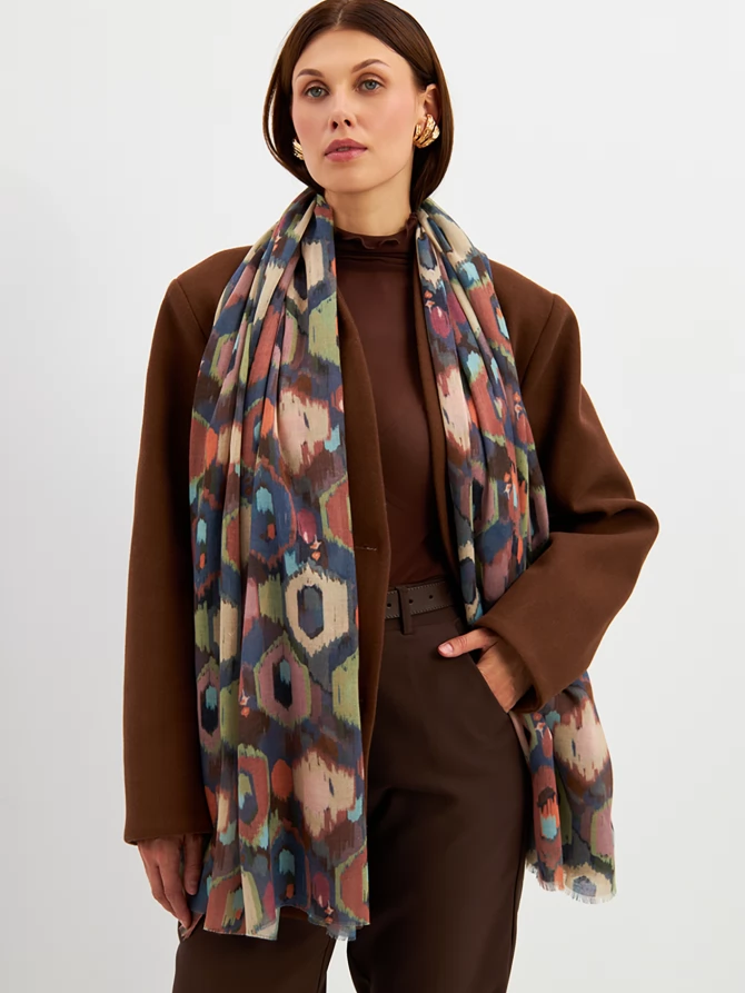 Палантин женский KSH25-K1251