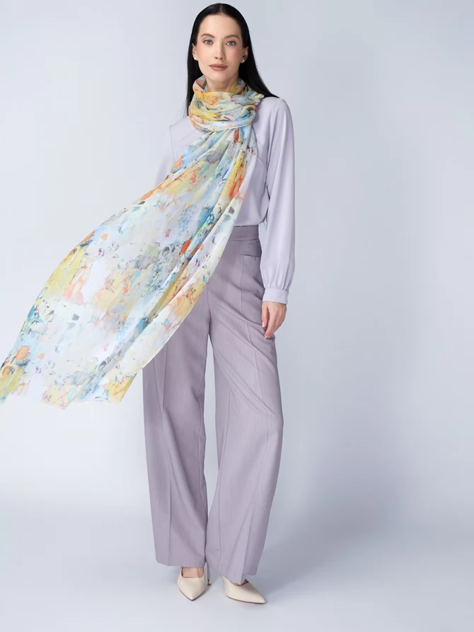 Палантин женский KSH16-129-1