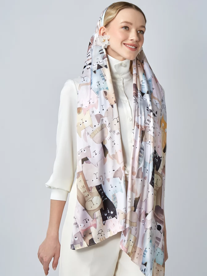 Палантин женский KSH16-145-1