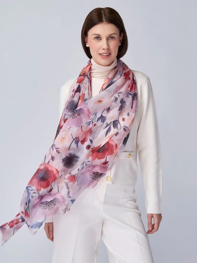 Палантин женский KSH16-127-2